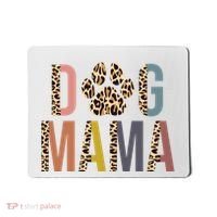 Dog Mama Leopard Paw Print Mousepad thumb 0