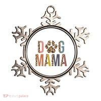 Dog Mama Leopard Paw Print Ornament thumb 0