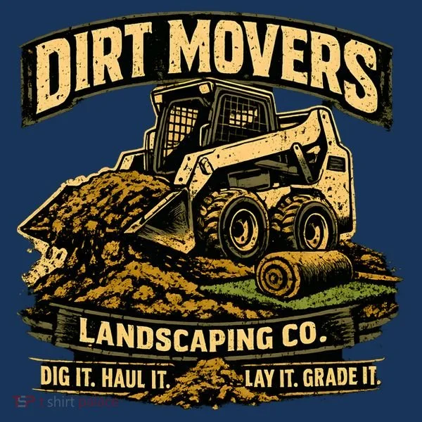 Dirt Movers Landscaping Co Dig Haul Lay Grade It Women's Hoodie