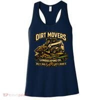Dirt Movers Landscaping Co Dig Haul Lay Grade It Women's Tank Top thumb 0