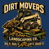 Dirt Movers Landscaping Co Dig Haul Lay Grade It Women's T-Shirt thumb 6
