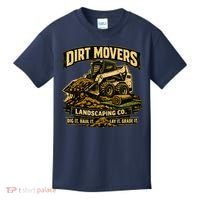 Dirt Movers Landscaping Co Dig Haul Lay Grade It Kids T-Shirt thumb 0