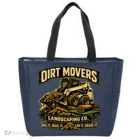 Dirt Movers Landscaping Co Dig Haul Lay Grade It Tote Bag thumb 0