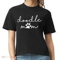 Doodle Mom Labradoodle Bernedoodle Goldendoodle Mama Comfort Colors Boxy T-Shirt thumb 0