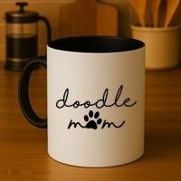 Doodle Mom Labradoodle Bernedoodle Goldendoodle Mama Coffee Mug thumb 4