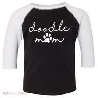 Doodle Mom Labradoodle Bernedoodle Goldendoodle Mama Toddler Fine Jersey T-Shirt thumb 0