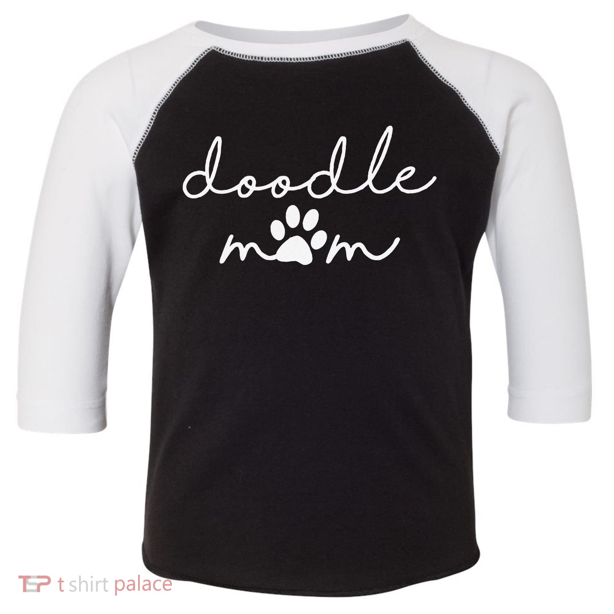 Doodle Mom Labradoodle Bernedoodle Goldendoodle Mama Toddler Fine Jersey T-Shirt