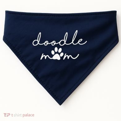 Doodle Mom Labradoodle Bernedoodle Goldendoodle Mama USA-Made Doggie Bandana