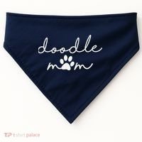 Doodle Mom Labradoodle Bernedoodle Goldendoodle Mama USA-Made Doggie Bandana thumb 0