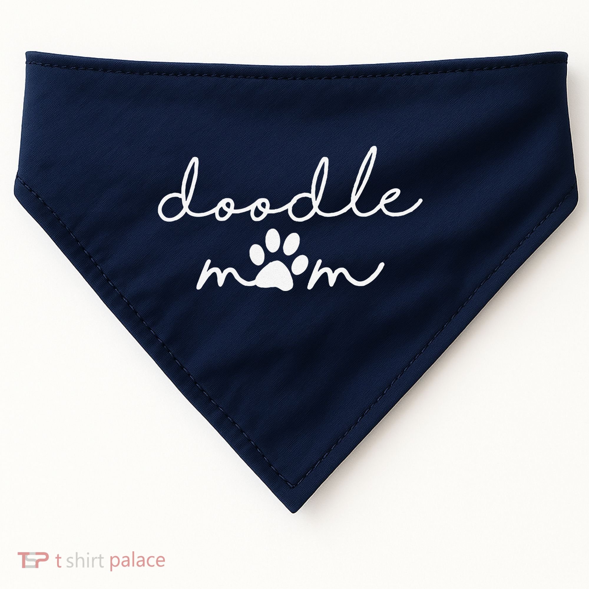 Doodle Mom Labradoodle Bernedoodle Goldendoodle Mama USA-Made Doggie Bandana