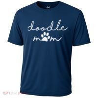 Doodle Mom Labradoodle Bernedoodle Goldendoodle Mama Cooling Performance Crew T-Shirt thumb 0