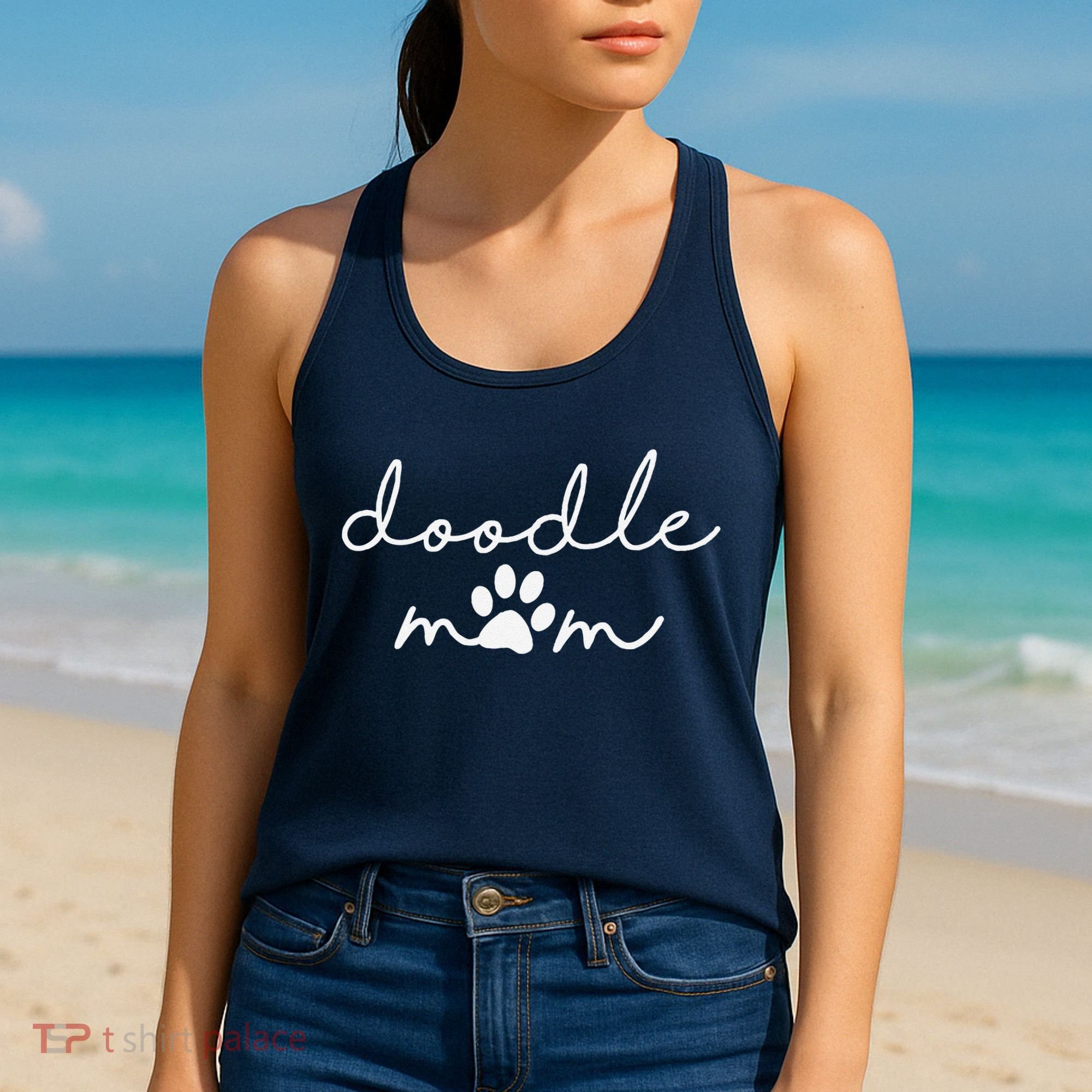 Doodle Mom Labradoodle Bernedoodle Goldendoodle Mama Women's Tank Top