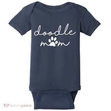 Doodle Mom Labradoodle Bernedoodle Goldendoodle Mama Baby Bodysuit