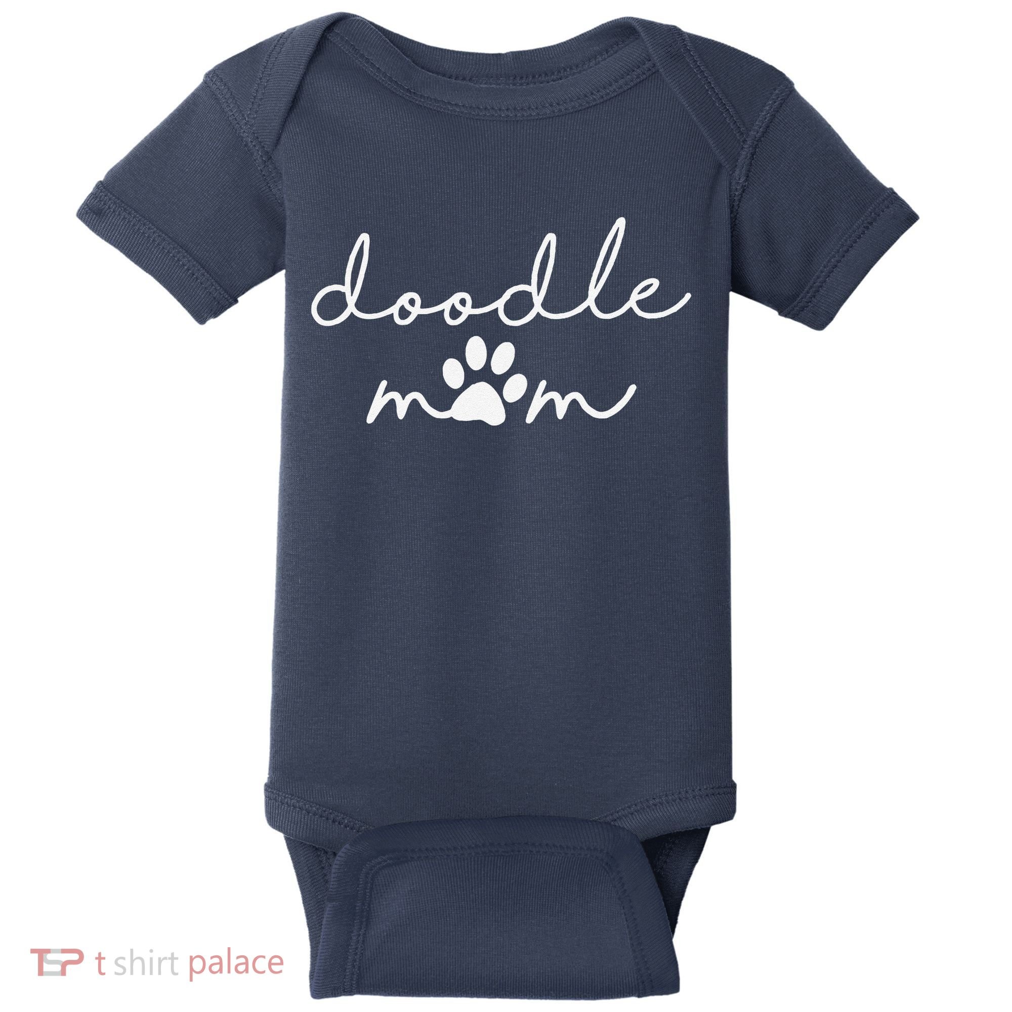 Doodle Mom Labradoodle Bernedoodle Goldendoodle Mama Baby Bodysuit