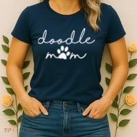 Doodle Mom Labradoodle Bernedoodle Goldendoodle Mama Women's T-Shirt thumb 2