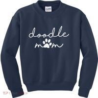 Doodle Mom Labradoodle Bernedoodle Goldendoodle Mama Kids Sweatshirt thumb 0
