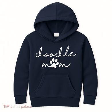 Doodle Mom Labradoodle Bernedoodle Goldendoodle Mama Kids Hoodie