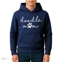 Doodle Mom Labradoodle Bernedoodle Goldendoodle Mama Kids Hoodie thumb 4