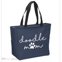 Doodle Mom Labradoodle Bernedoodle Goldendoodle Mama Tote Bag thumb 2