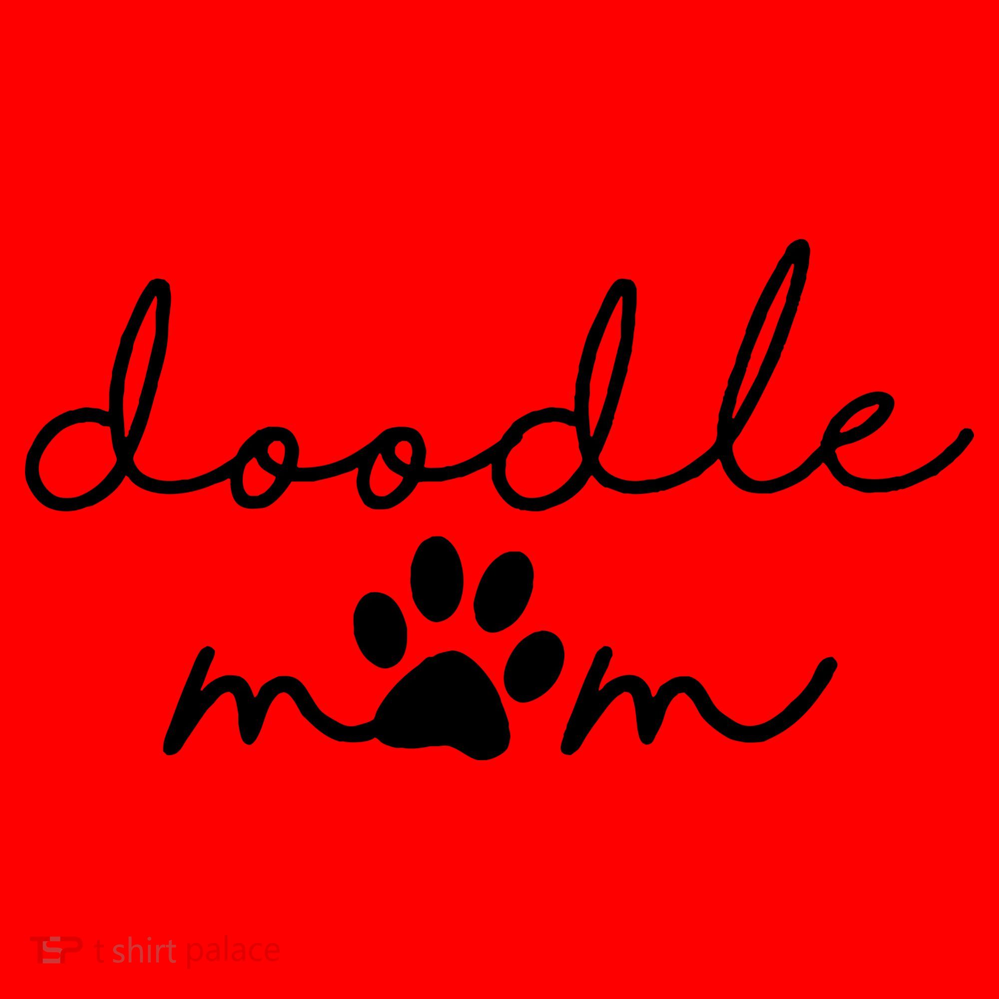 Doodle Mom Labradoodle Bernedoodle Goldendoodle Mama Santa Hat