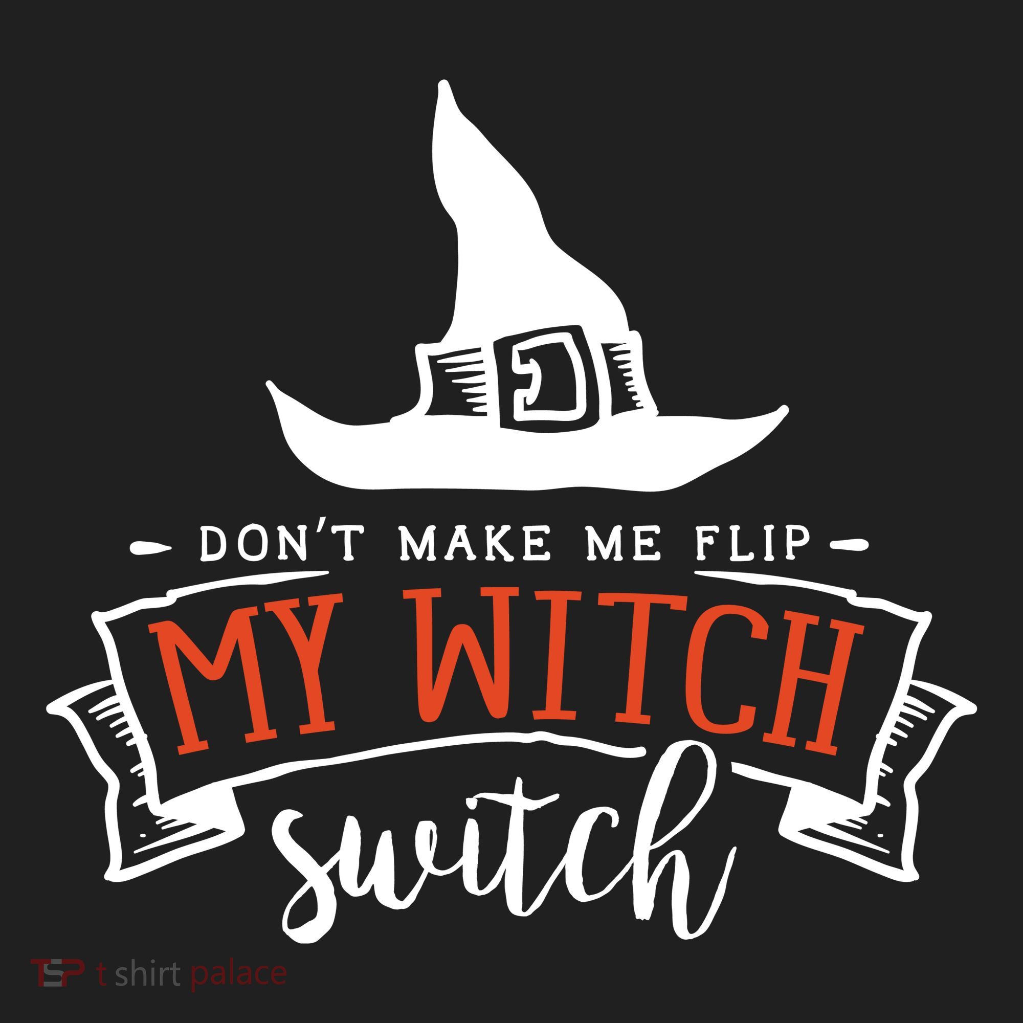 Dont Make Me Flip My Witch Switch Funny Sassy Halloweens Golf Towel