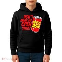 DonT Make Me Open A Can Open This Can Of Whoop Ass Kids Hoodie thumb 4