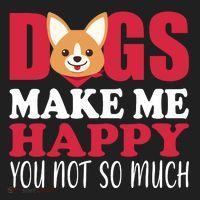 Dogs Make Me Happy You Not So Much Hat thumb 2