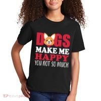 Dogs Make Me Happy You Not So Much Kids T-Shirt thumb 2