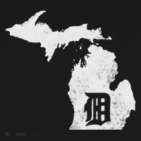 Detroit Michigan Motor City Midwest D Backpack thumb 2