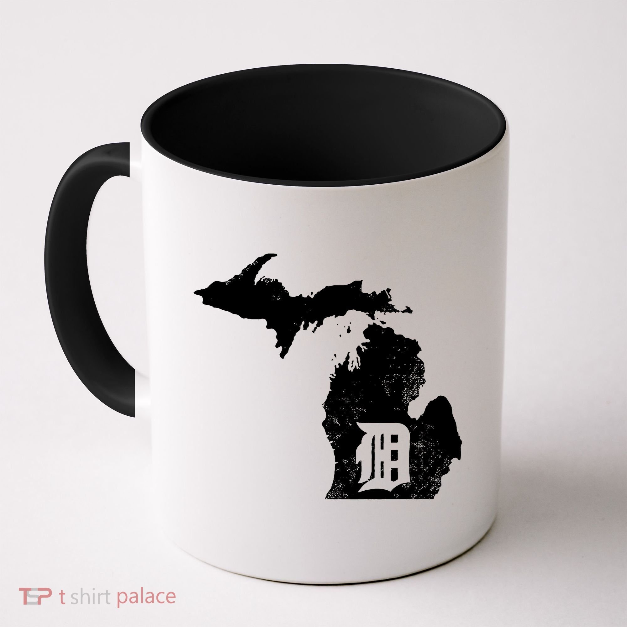 Detroit Michigan Motor City Midwest D Coffee Mug
