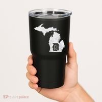 Detroit Michigan Motor City Midwest D Tumbler thumb 2