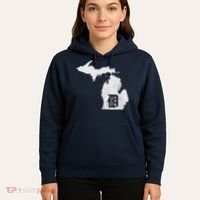 Detroit Michigan Motor City Midwest D Hoodie thumb 5