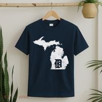 Detroit Michigan Motor City Midwest D T-Shirt thumb 2