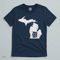 Detroit Michigan Motor City Midwest D T-Shirt thumb 5
