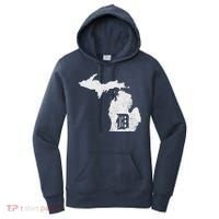 Detroit Michigan Motor City Midwest D Women's Hoodie thumb 0