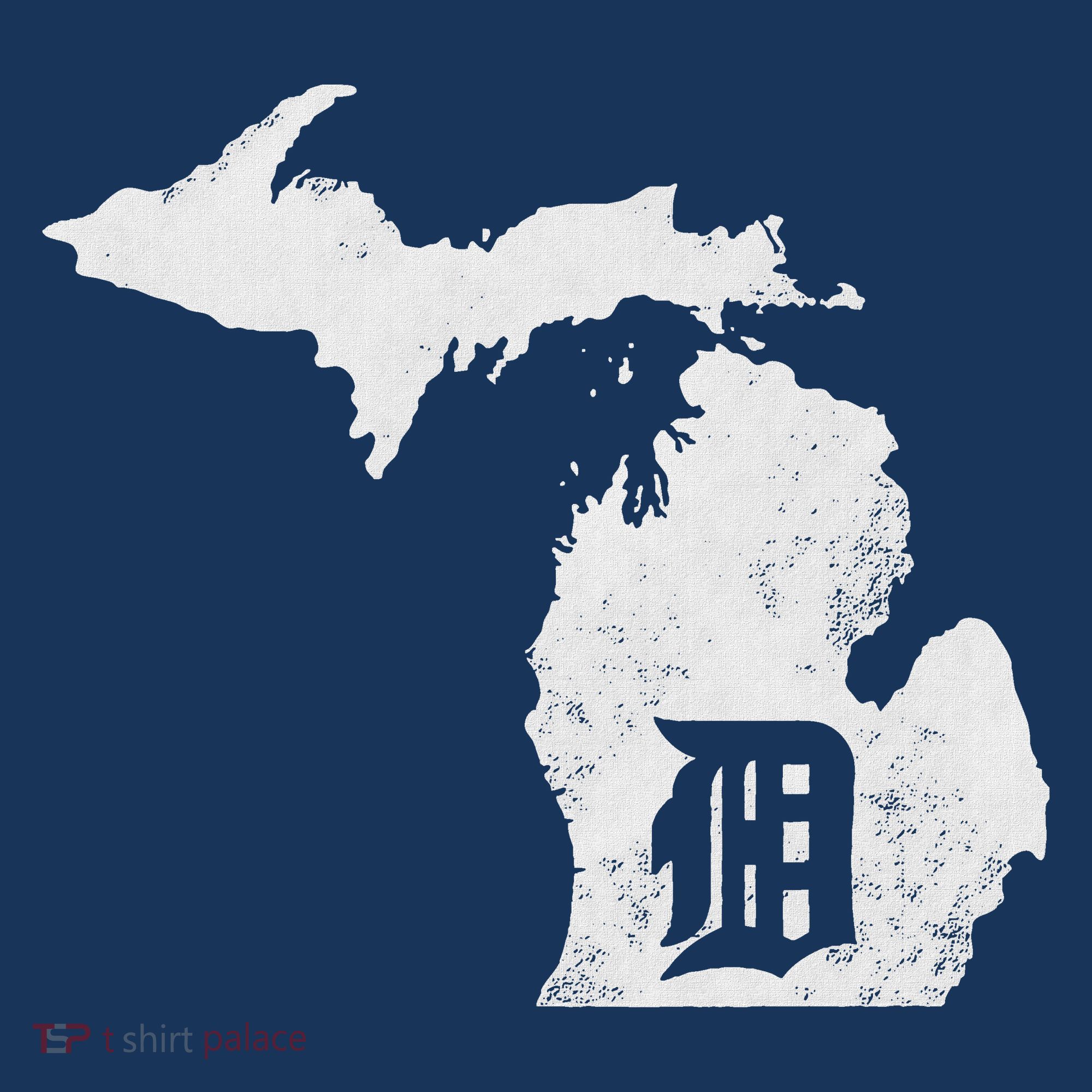 Detroit Michigan Motor City Midwest D Women's Hoodie