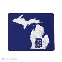 Detroit Michigan Motor City Midwest D Mousepad thumb 0
