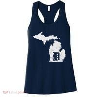 Detroit Michigan Motor City Midwest D Women's Tank Top thumb 0