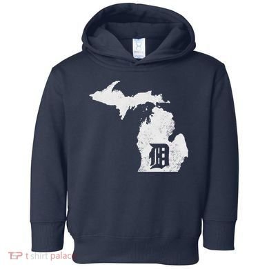 Detroit Michigan Motor City Midwest D Toddler Hoodie