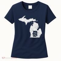 Detroit Michigan Motor City Midwest D Women's T-Shirt thumb 0