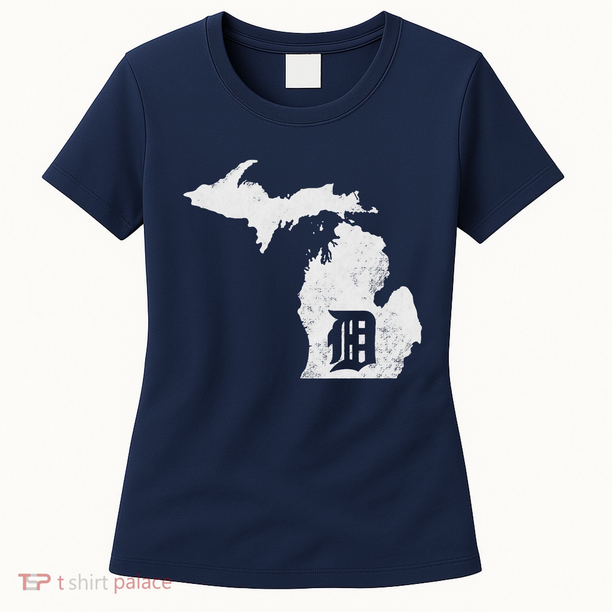 Detroit Michigan Motor City Midwest D Women's T-Shirt