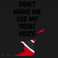 Don't Make Me Use My Trini Voice Trinidad And Tobago Flag Coaster thumb 2