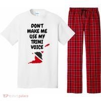 Don't Make Me Use My Trini Voice Trinidad And Tobago Flag Pajama Set thumb 0