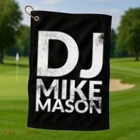 Dj Mike Mason Golf Towel thumb 1