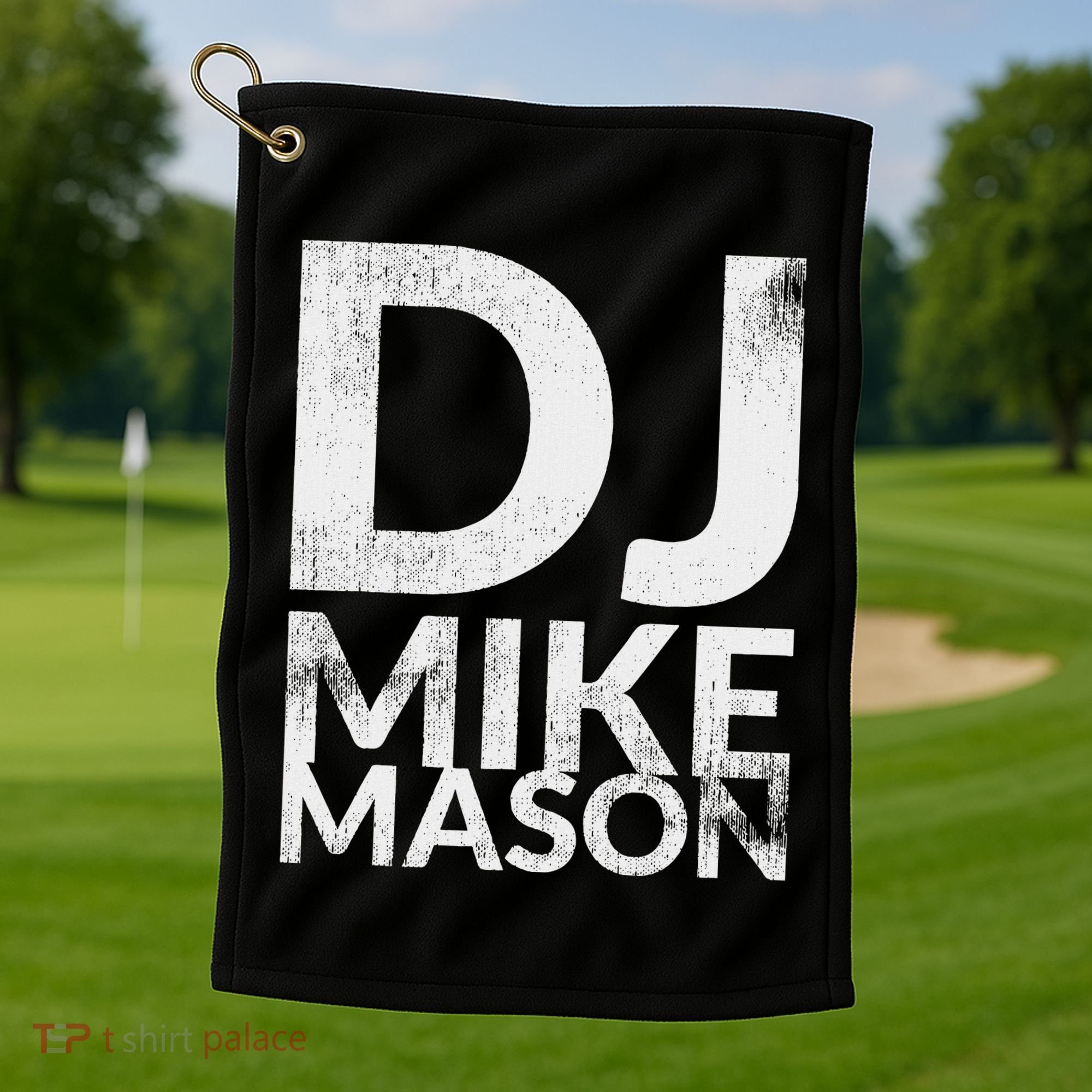 Dj Mike Mason Golf Towel