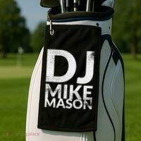 Dj Mike Mason Golf Towel thumb 2