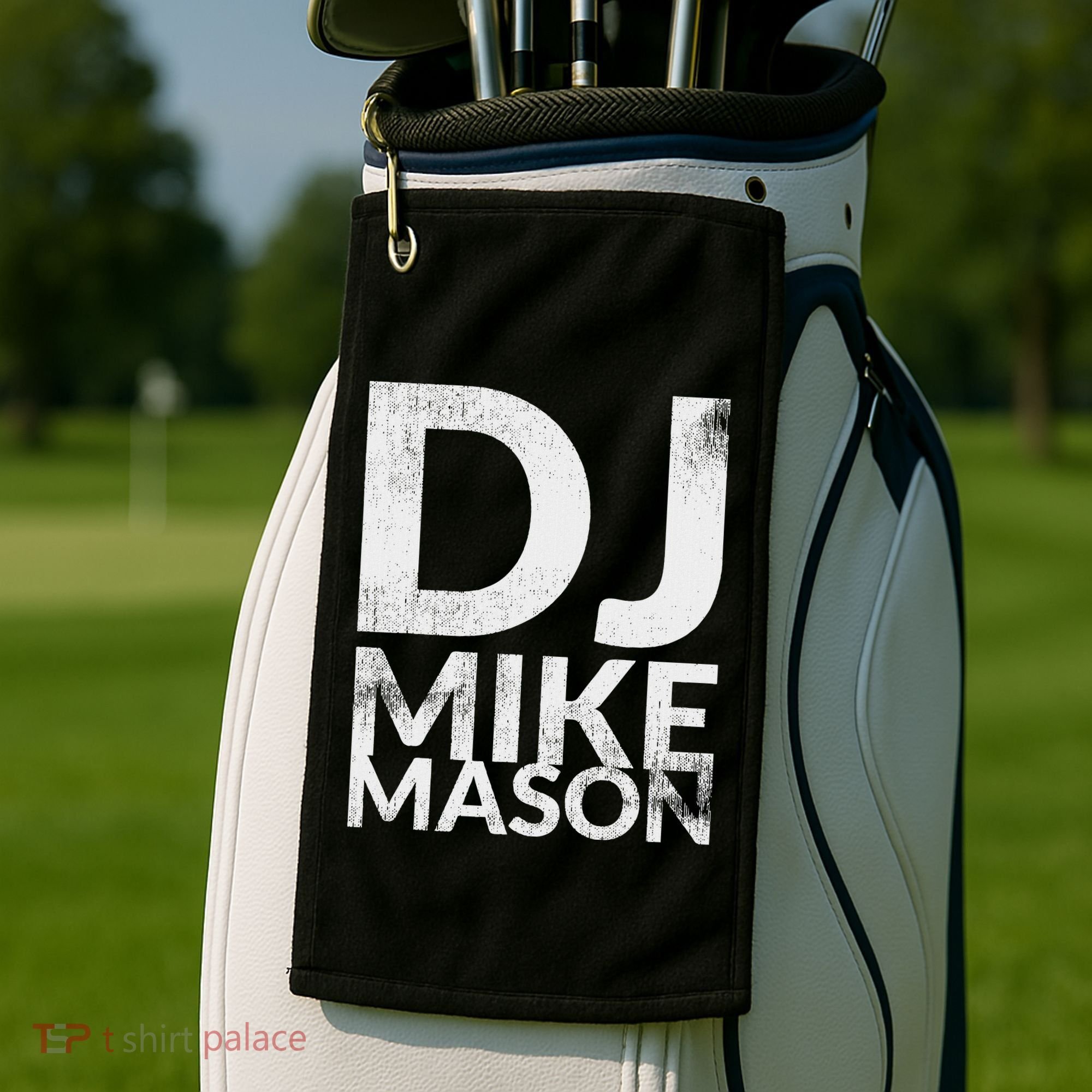 Dj Mike Mason Golf Towel