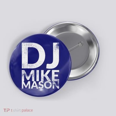 Dj Mike Mason Button