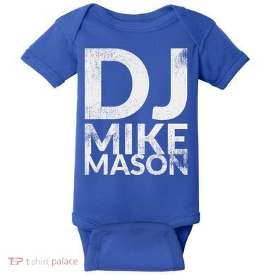 Dj Mike Mason Baby Bodysuit