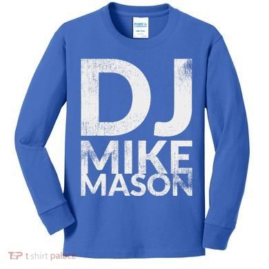 Dj Mike Mason Kids Long Sleeve Shirt
